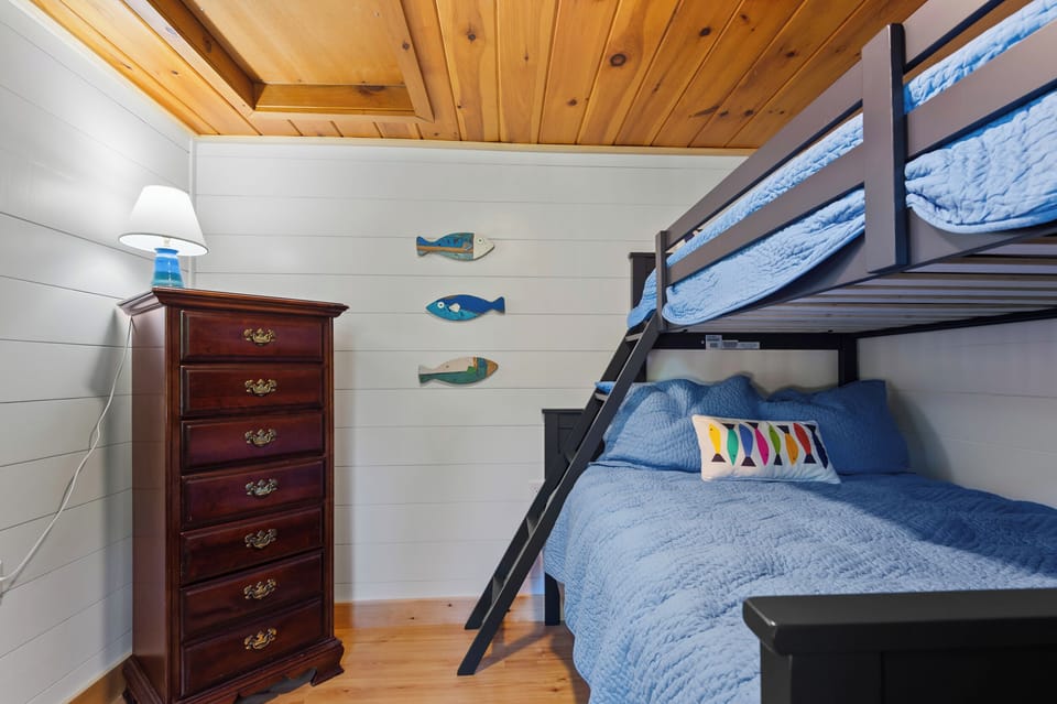 Bedroom #2 - Double and Twin bunk