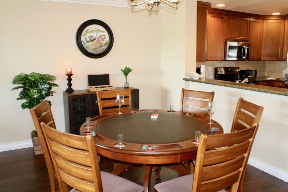 Dining Table converts into card table