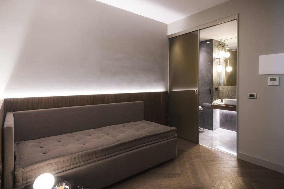 Junior Studio Suite, Balcony, City View | Premium bedding, down comforters, memory foam beds, minibar