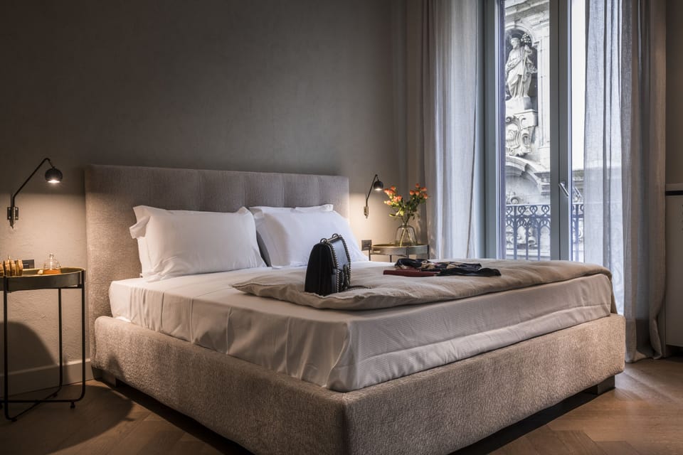Junior Studio Suite, Balcony, City View | Premium bedding, down comforters, memory foam beds, minibar