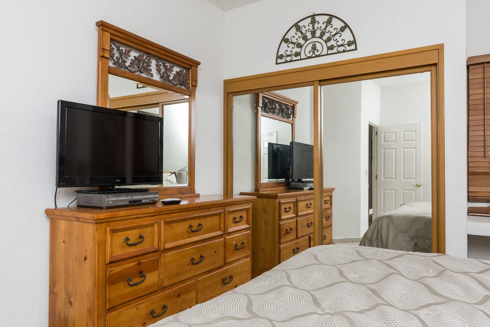 Master bedroom TV