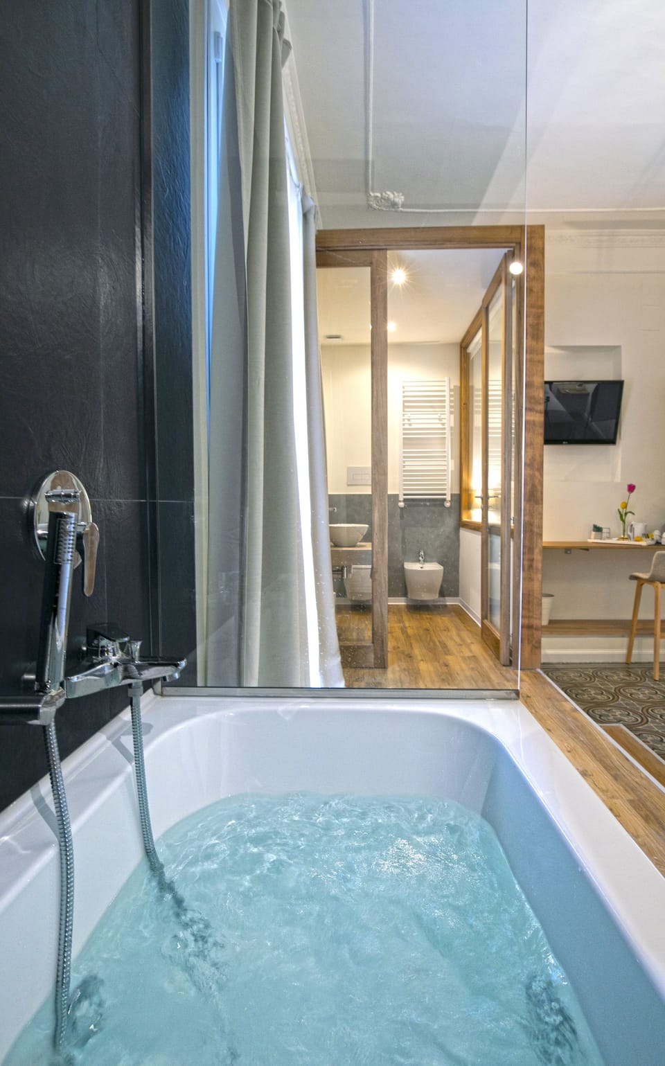 Junior Double Room, Jetted Tub | Jetted tub