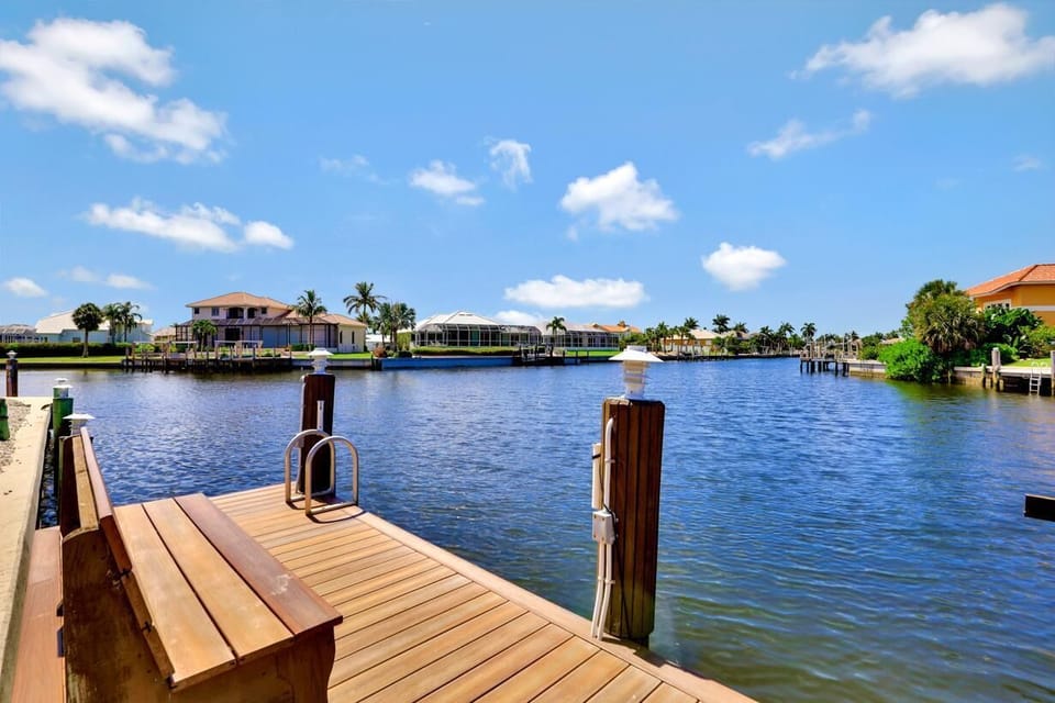 House, Multiple Beds (Serene waterfront home with pool, spa) | Lake