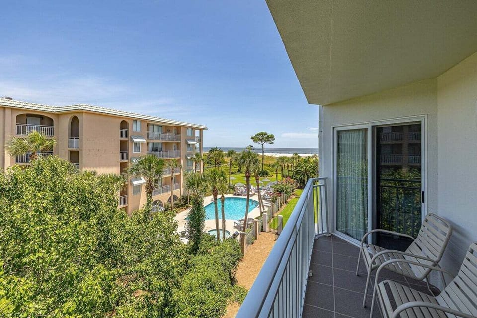 Beach Club 308 - Private Balcony View