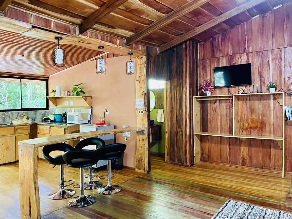 Family Cabin, 1 Bedroom, Balcony, Garden View | Premium bedding, down comforters, laptop workspace, blackout drapes