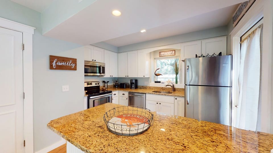 Kitchen with Stainless Steel Appliances