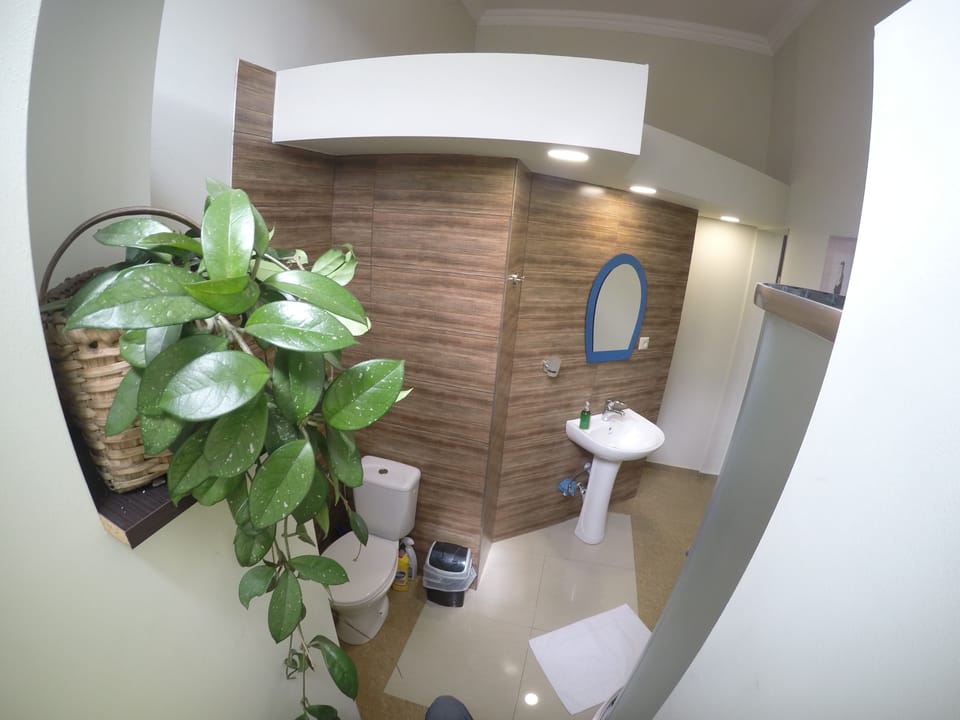 Exclusive Twin Room, 2 Twin Beds | Bathroom | Shower, free toiletries, hair dryer, slippers