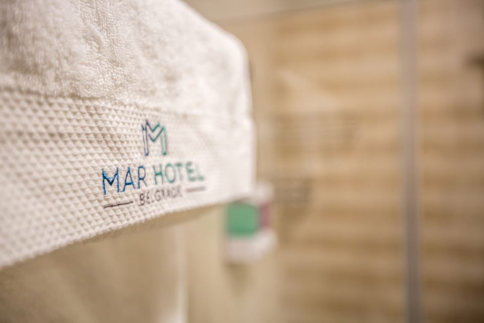 Shower, free toiletries, hair dryer, bathrobes