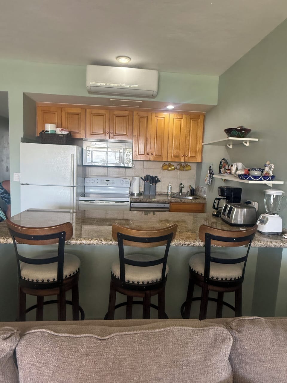 Fully equipped kitchen