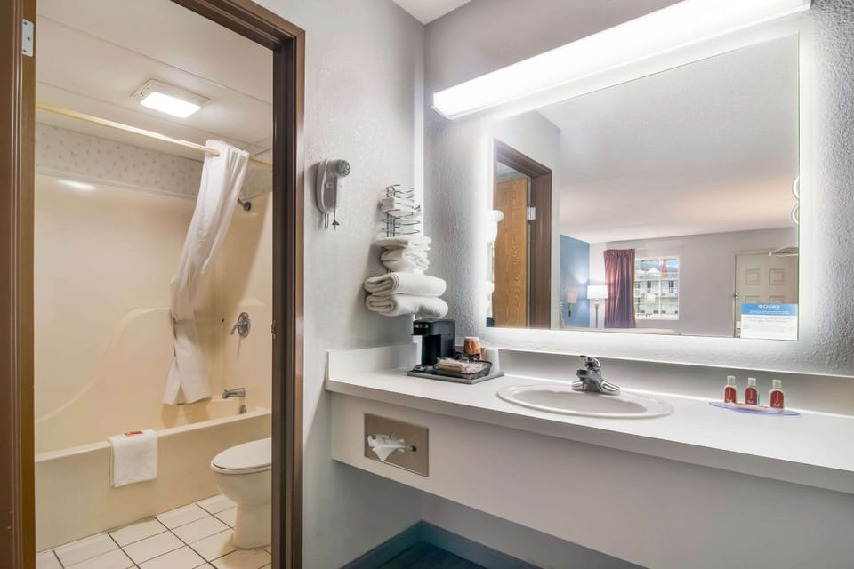 Standard Room, 1 King Bed, Non Smoking | Desk, blackout drapes, iron/ironing board, free WiFi
