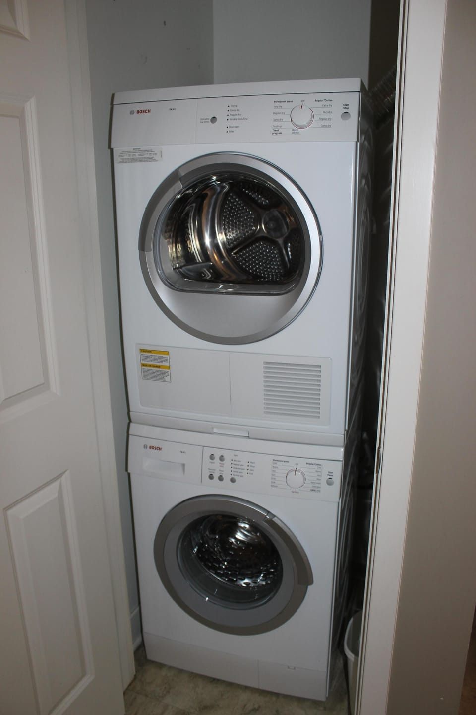 Washer/Dryer in Second Bathroom Closet