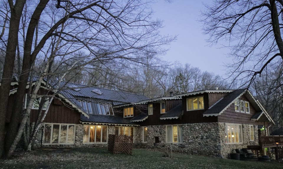 Lights on at Karinall Estate. 