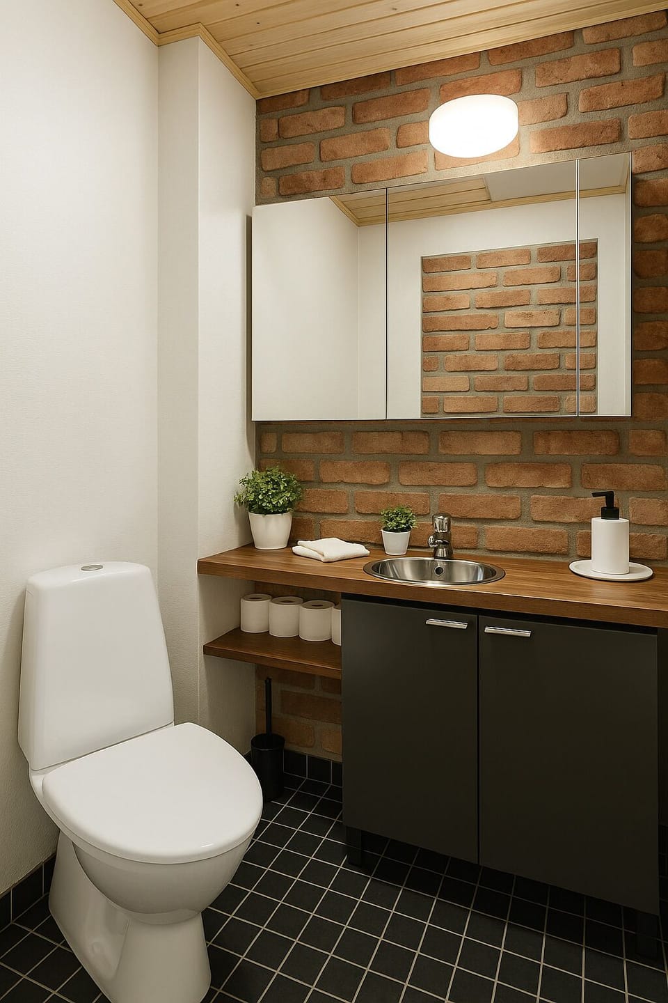 City Apartment, Sauna, Courtyard View | Bathroom | Shower, free toiletries, hair dryer, bidet