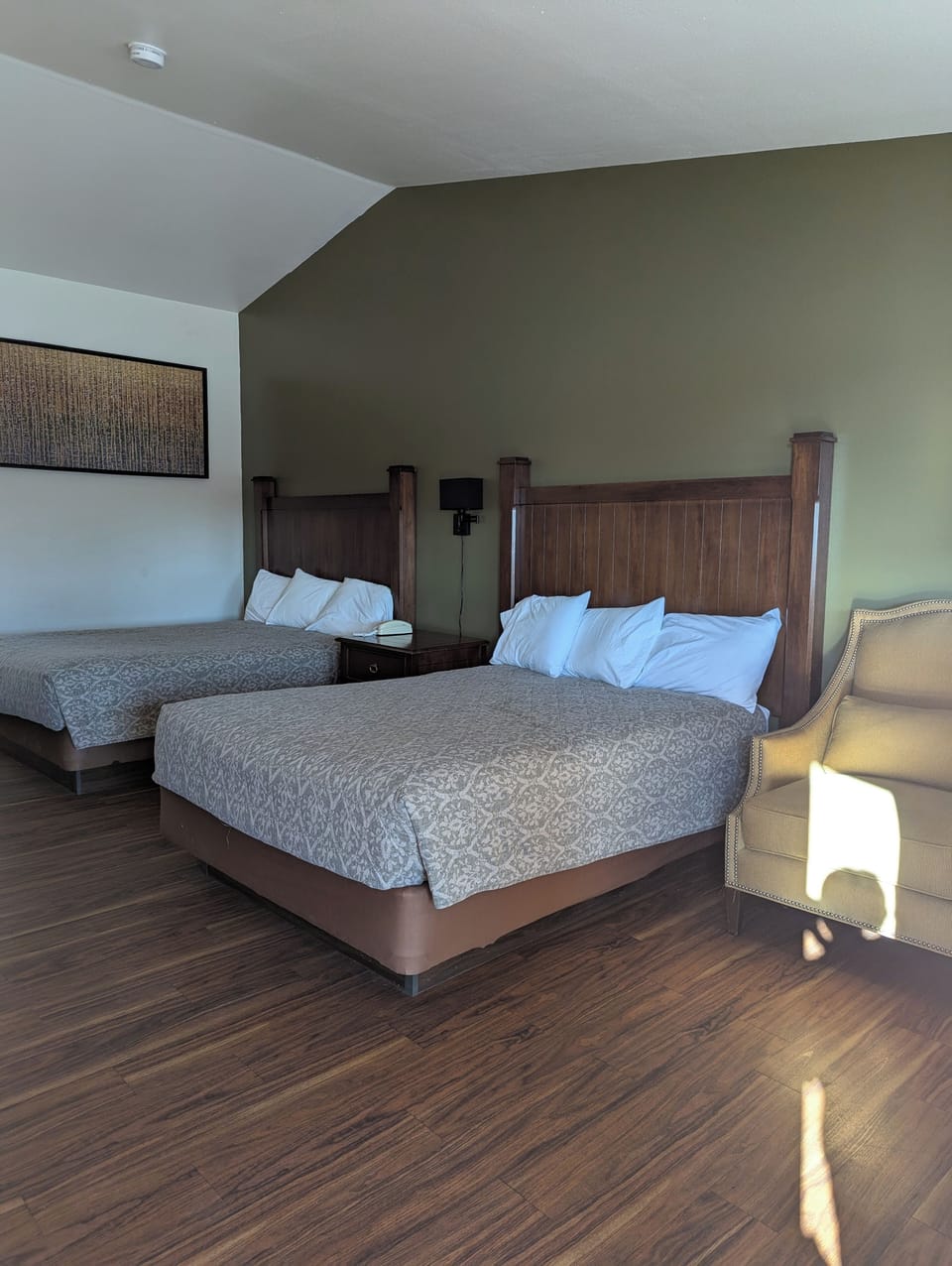 Premium Double Room, 2 Queen Beds | Premium bedding, pillowtop beds, desk, blackout drapes