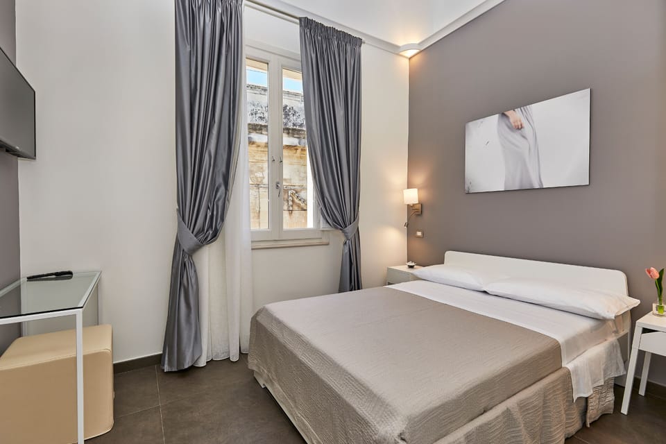 Individually furnished, desk, blackout drapes, soundproofing