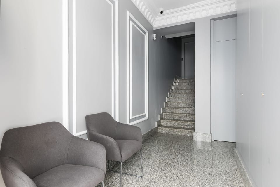 Interior entrance