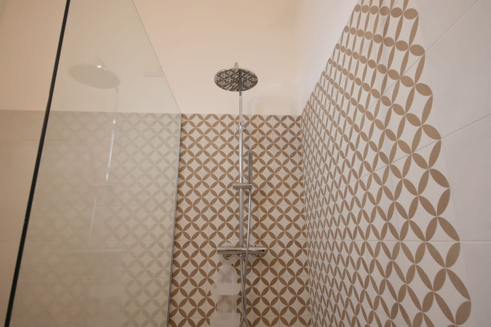 Shower, rainfall showerhead, hair dryer, bidet