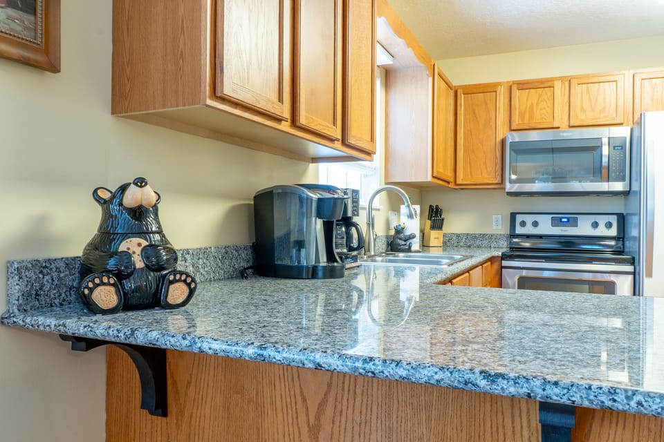 Keurig and Mr. Coffee coffee makers.  