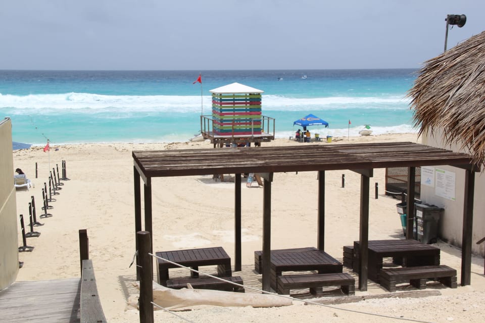 Public Beach Playa Ballenas, at walking distance
