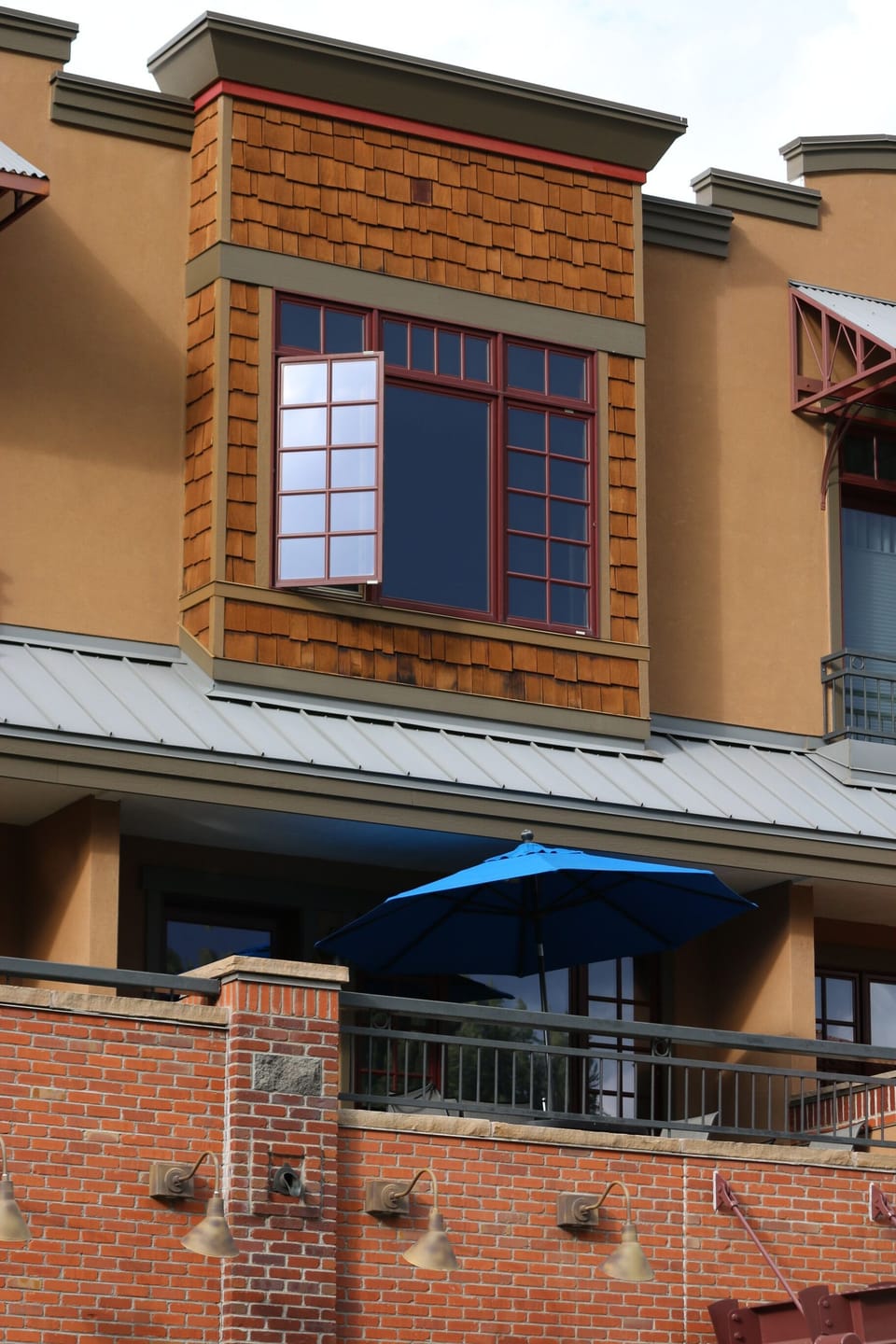 2nd story Balcony and 3rd story Master Bedroom, view from Yampa River Core Trail