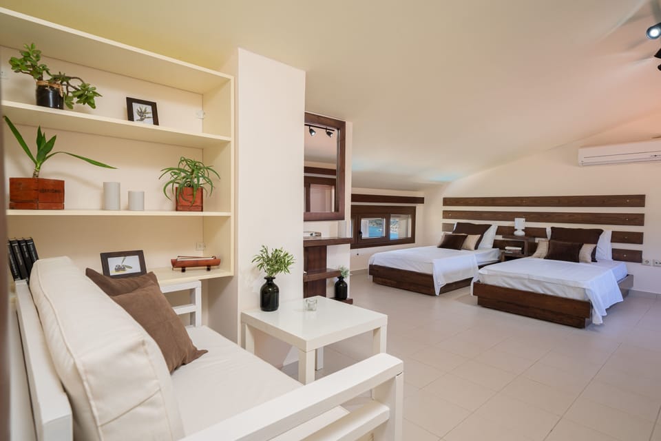 attic bedroom with ensuite bathroom