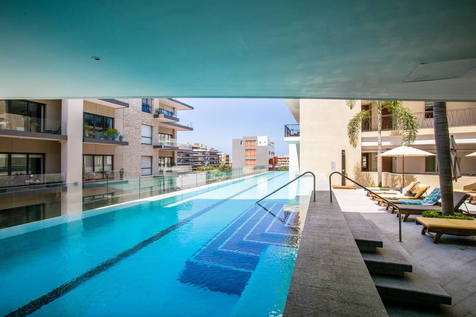 Lap pool on the 5th fllor
