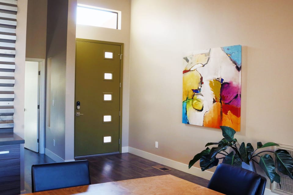 Inviting front entry.