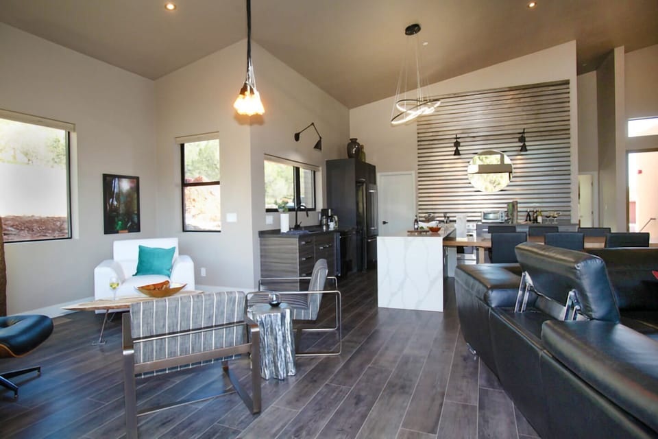 Open floor plan.