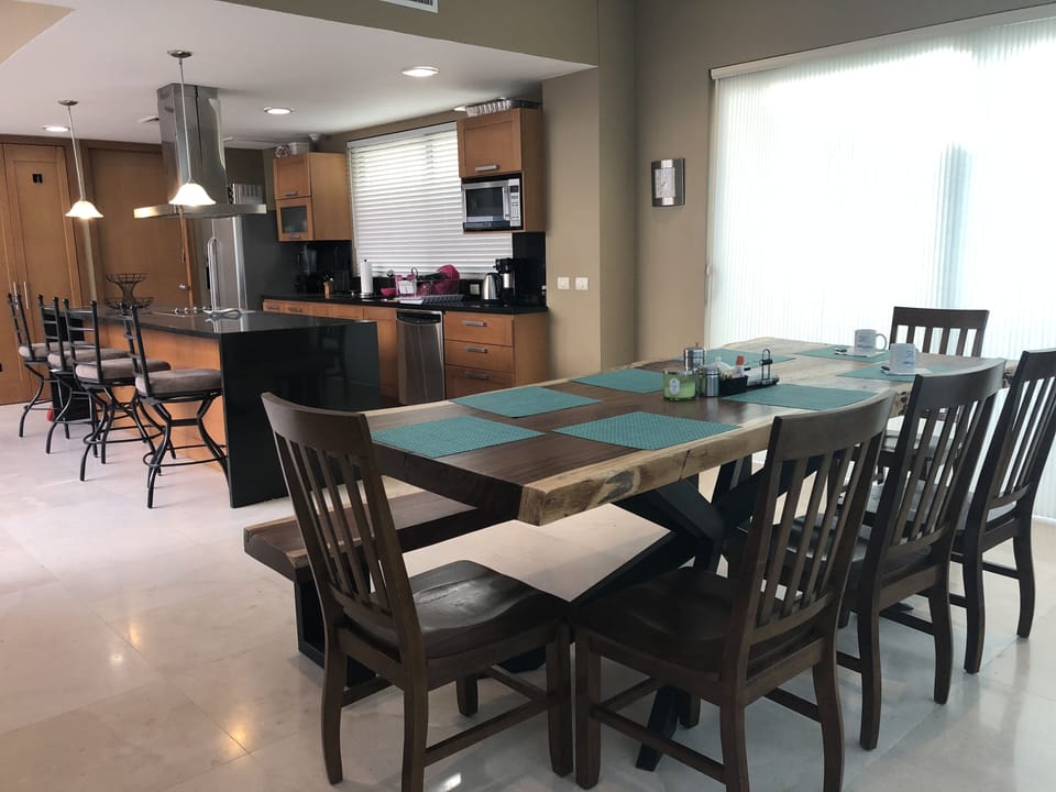 Dining room and Kitchen