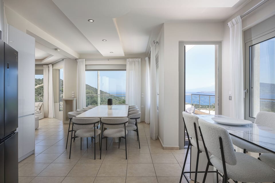 First Floor - Next to the living room, guests can find an additional dining area for 14 guests.