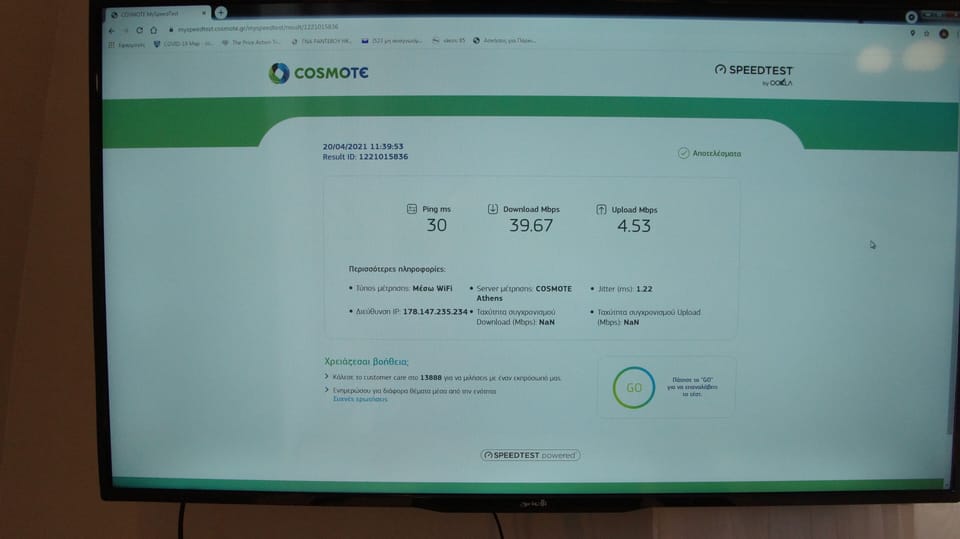 You can work remotely with Wi-Fi speeds up to 50 Mbps.