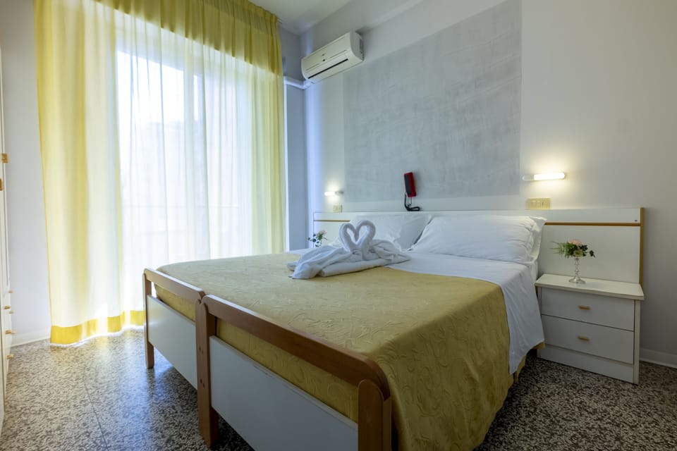 Blackout drapes, soundproofing, WiFi (free), bed sheets