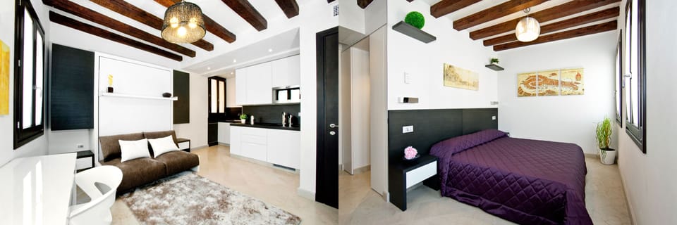 Double Room, Kitchenette | In-room safe, desk, laptop workspace, rollaway beds