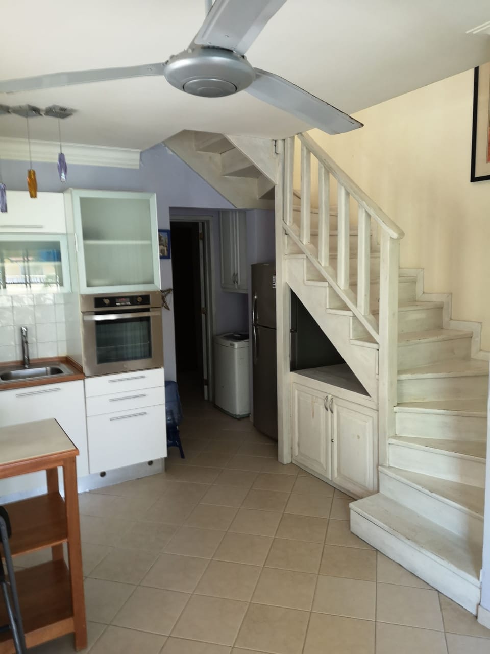 Family Apartment | Shared kitchen | Full-size fridge, microwave, stovetop, coffee/tea maker