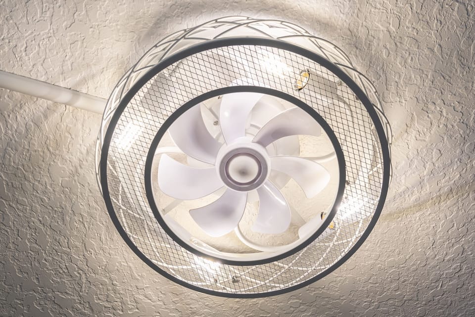 Fans in Primary and Guest bedroom and Dining Room