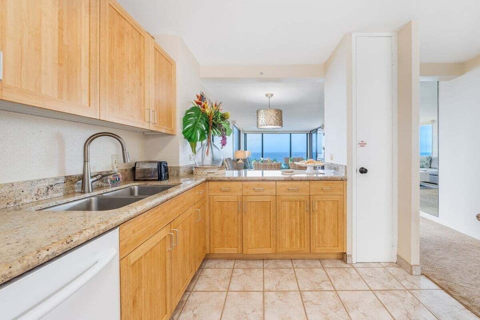 A functional and inviting kitchen designed for convenience and style
