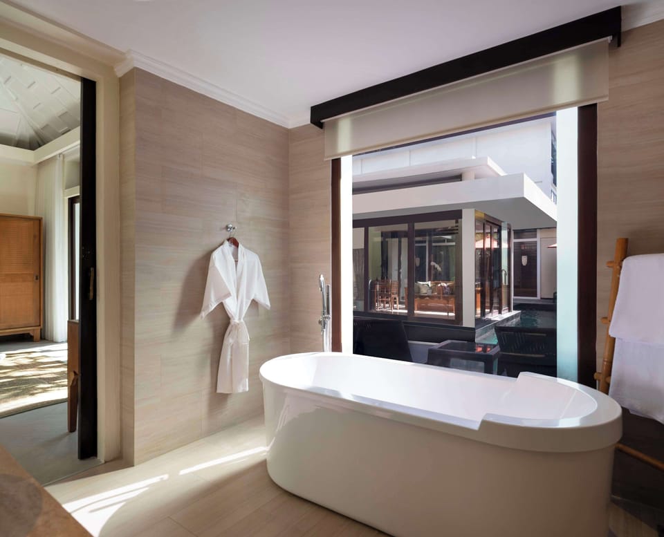 Two Bedrooms Pool Villa | Minibar, in-room safe, desk, soundproofing