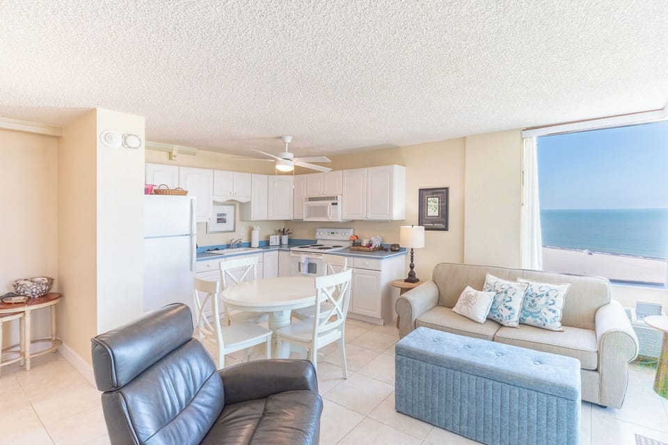 Gulf View from every corner of this vacation condo
