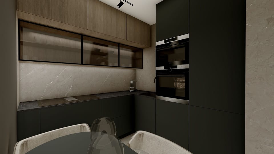 Design Apartment, 2 Bedrooms | Private kitchen