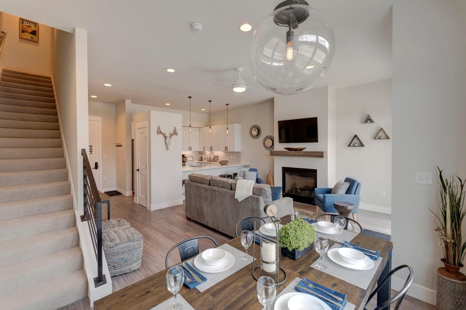 Image of Separate Dining Area with Seating for Up to 8.
