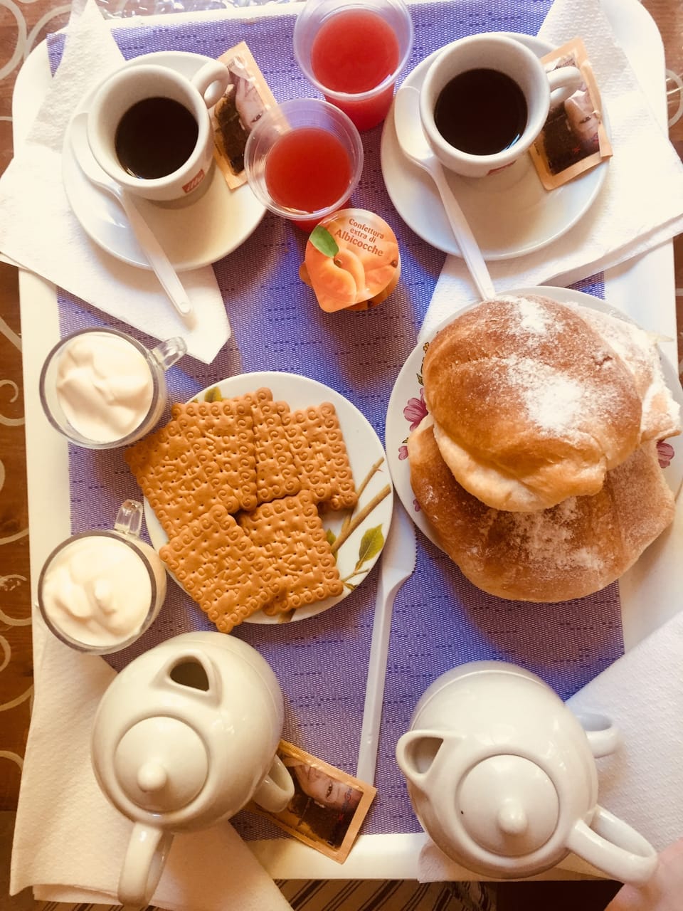 Daily cooked-to-order breakfast for a fee