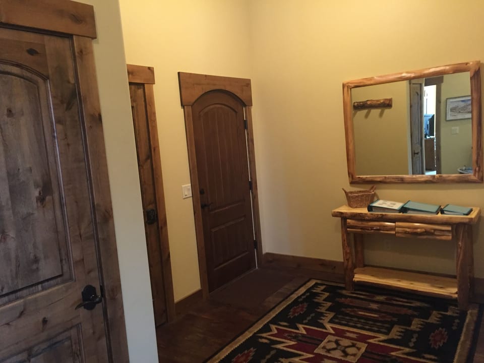 Inside view of Front Door.
