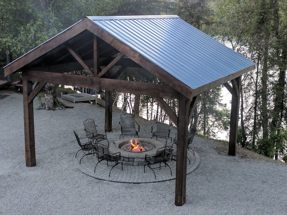 Covered Fire Pit