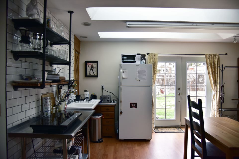 French doors from Great room to back yard