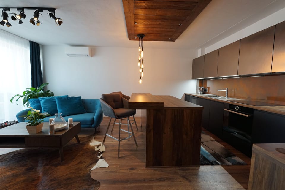 Exclusive Apartment, 1 Queen Bed | Private kitchen | Electric kettle