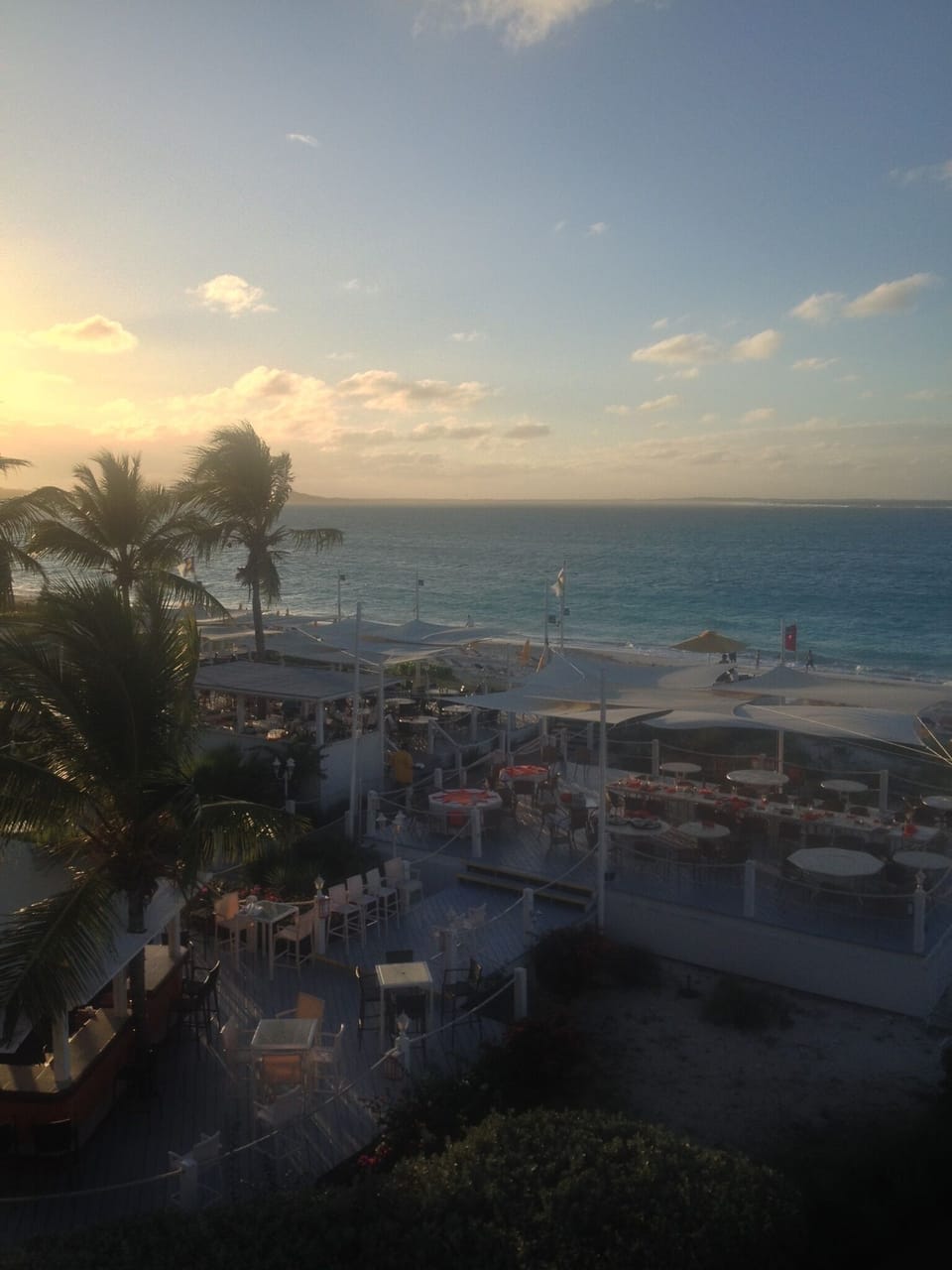 ANOTHER VIEW OF RESTAURANT AND BEACH