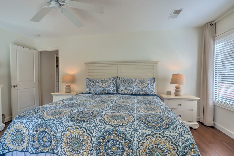 Primary bedroom on main floor