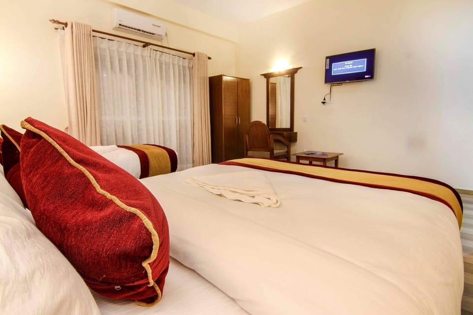 Blackout drapes, soundproofing, free WiFi, bed sheets