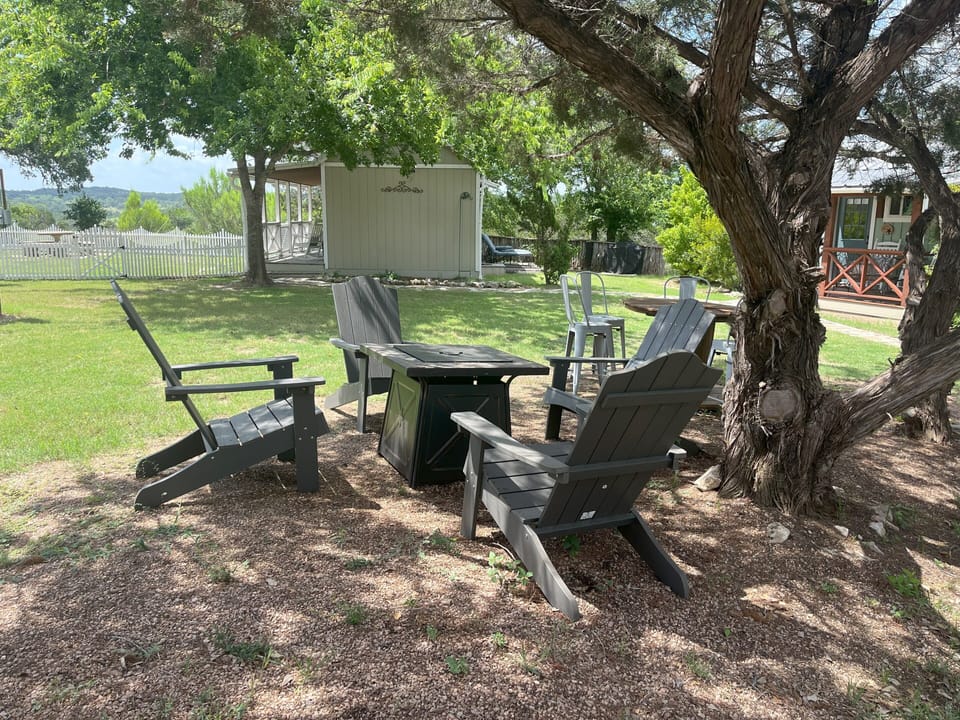 Enjoy the firepit in the Courtyard!