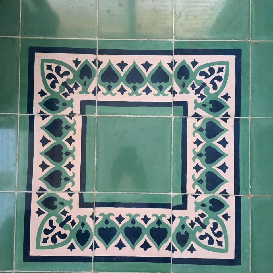Unique floor design ...